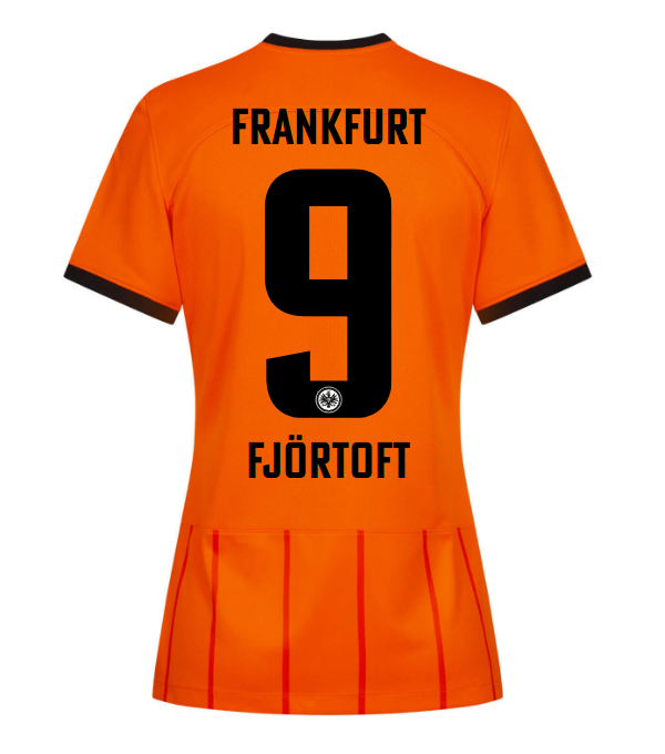 Eintracht Frankfurt FC Shop – damen trikot ausweich 24 das ausweichtrikot der saison 202425 für damen – fjÖrtoft für echte Fans