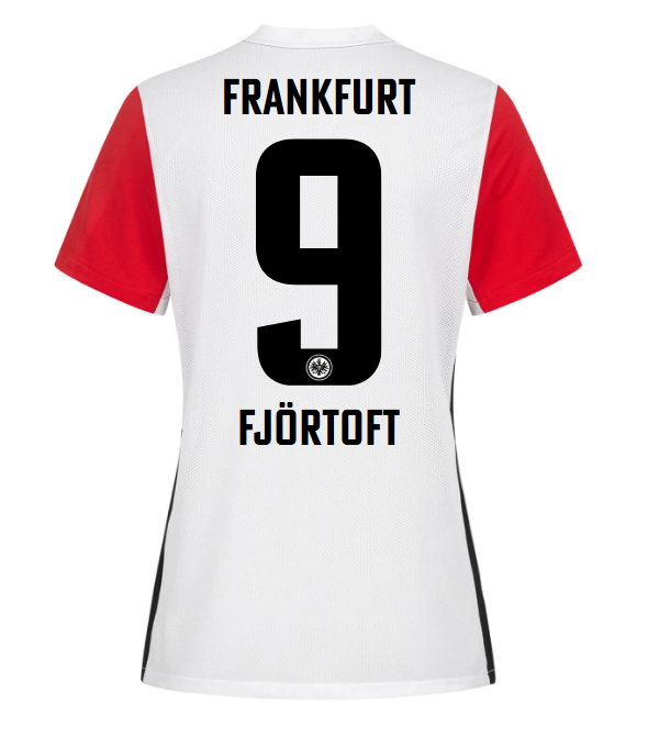 Eintracht Frankfurt FC Shop – damen trikot heim 24 das heimtrikot der saison 202425 für damen – fjÖrtoft für echte Fans
