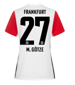 Eintracht Frankfurt FC Shop – damen trikot heim 24 das heimtrikot der saison 202425 für damen – m. gÖtze für echte Fans