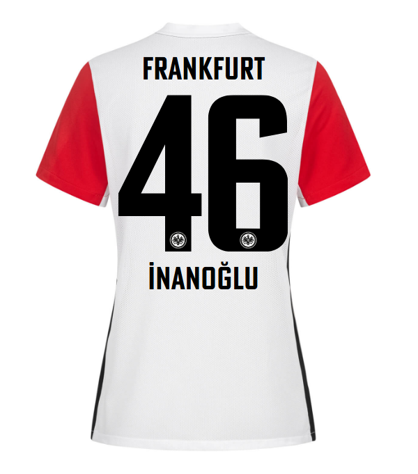 Eintracht Frankfurt FC Shop – damen trikot heim 24 das heimtrikot der saison 202425 für damen – İnanoĞlu für echte Fans