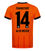 Eintracht Frankfurt FC Shop – trikot ausweich 24 das männer-ausweichtrikot für die saison 202425 – alex meier für echte Fans