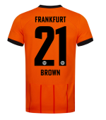 Eintracht Frankfurt FC Shop – trikot ausweich 24 das männer-ausweichtrikot für die saison 202425 – brown für echte Fans