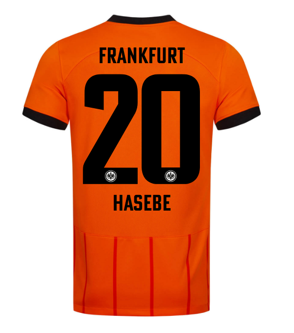 Eintracht Frankfurt FC Shop – trikot ausweich 24 das männer-ausweichtrikot für die saison 202425 – hasebe für echte Fans
