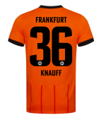 Eintracht Frankfurt FC Shop – trikot ausweich 24 das männer-ausweichtrikot für die saison 202425 – knauff für echte Fans