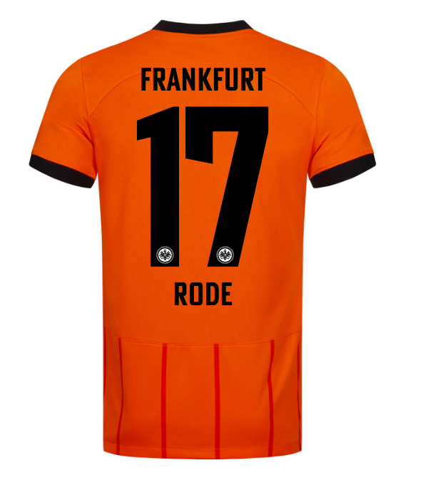 Eintracht Frankfurt FC Shop – trikot ausweich 24 das männer-ausweichtrikot für die saison 202425 – rode für echte Fans
