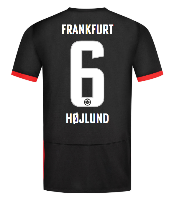 Eintracht Frankfurt FC Shop – trikot auswärts 24 das männer-auswärtstrikot für die saison 202425 – hØjlund für echte Fans