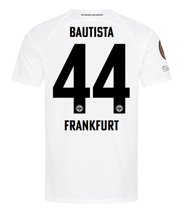 Eintracht Frankfurt FC Shop – trikot europa 24 unser trikot für die uefa europa league 2024 – bautista für echte Fans