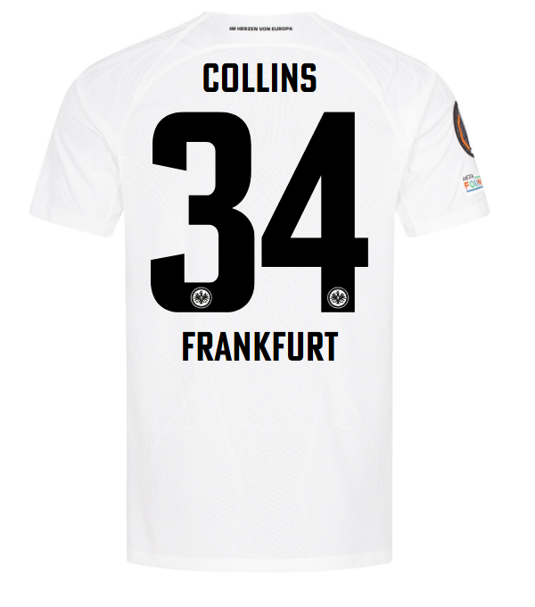 Eintracht Frankfurt FC Shop – trikot europa 24 unser trikot für die uefa europa league 2024 – collins für echte Fans