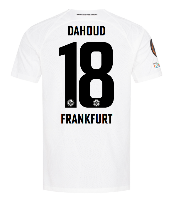 Eintracht Frankfurt FC Shop – trikot europa 24 unser trikot für die uefa europa league 2024 – dahoud für echte Fans