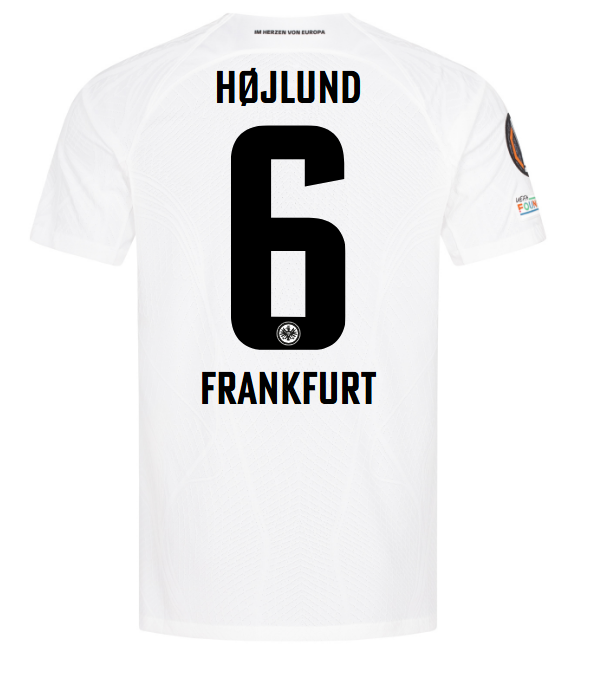 Eintracht Frankfurt FC Shop – trikot europa 24 unser trikot für die uefa europa league 2024 – hØjlund für echte Fans