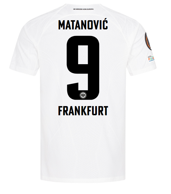 Eintracht Frankfurt FC Shop – trikot europa 24 unser trikot für die uefa europa league 2024 – matanoviĆ für echte Fans