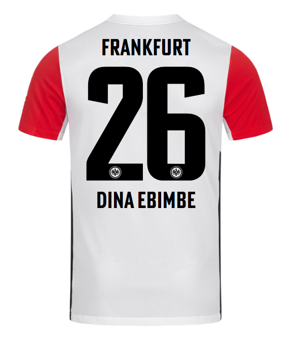 Eintracht Frankfurt FC Shop – trikot heim 24 das männer-heimtrikot für die saison 202425 – dina ebimbe für echte Fans